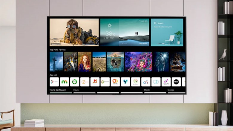 Hệ điều hành webOS - Smart Tivi LG NanoCell 4K 43 inch 43NANO77TPA
