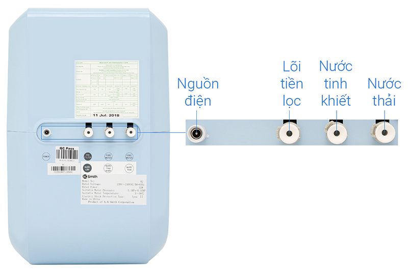 Dễ sử dụng cho hộ gia đình - Máy lọc nước AOSMITH M2